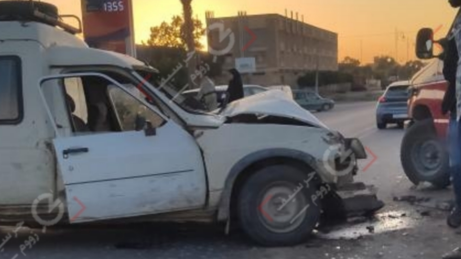 جرسيف | إصـ.ـابة شخصين في إصـ.ـطدام بين سيارتين باولاد صالح - جرسيف زووم