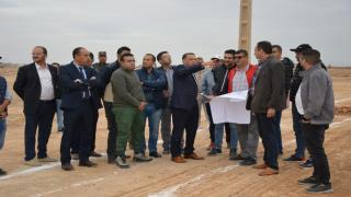 جرسيف | عامل الإقليم يشرف على زيارة لورش مشروع إعادة إيواء ساكنة حمرية + صور