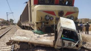 خريبكة | إصابة سائق شاحنة صغيرة في حادث إصطدام مع قطار