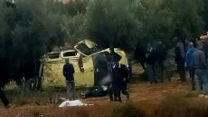 إقليم السطات | مصرع شخصين وإصابة أربعة آخرين في انقلاب سيارة أجرة