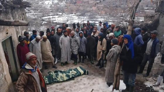 إقليم أزيلال | إنهيار سقف إسطبل تقليدي يودي بحياة سيدة