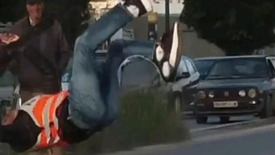 الدار البيضاء | فتح تحقيق في صدم سائق دراجة نارية لشرطي