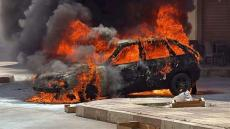 الناظور | حريق مفاجئ بسيارة يستنفر السلطات