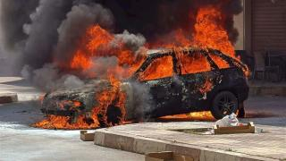 الناظور | حريق مفاجئ بسيارة يستنفر السلطات