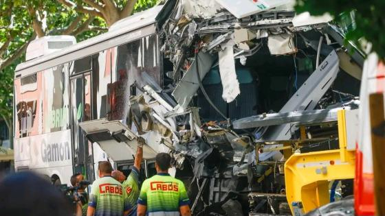 إسبانيا | 46 مصابا في إصطدام حافلة بمبنى بــ”ليريدا”