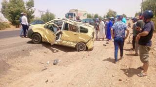 إقليم خريبكة | قتيل و6 مصابين في حادثة سير خطيرة