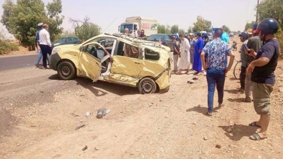 إقليم خريبكة | قتيل و6 مصابين في حادثة سير خطيرة