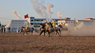 بمناسبة عيد العرش | إنطلاق مهرجان التبوريدة في نسخته الأولى جماعة رأس القصر + صور وفيديو