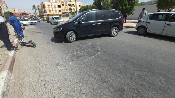 جرسيف | إصابة فتى في اصطدام بين سيارة و”تروتينيت”