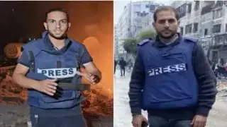 غزة | إستشهاد مراسلين لقناة الجزيرة في إستهداف لخيمة صحفيين