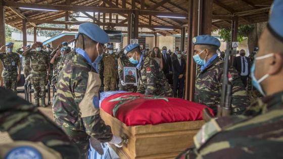 الكونغو الديمقراطية | مصرع جندي مغربي وإصابة 20 آخرين ضمن بعثة الأمم المتحدة “مونوسكو” برصاص متمردين