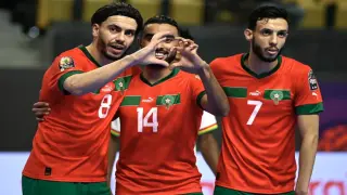 بمواجهة أنغولا | المنتخب المغربي لكرة الصالات على بعد خطوة من الظفر باللقب القاري