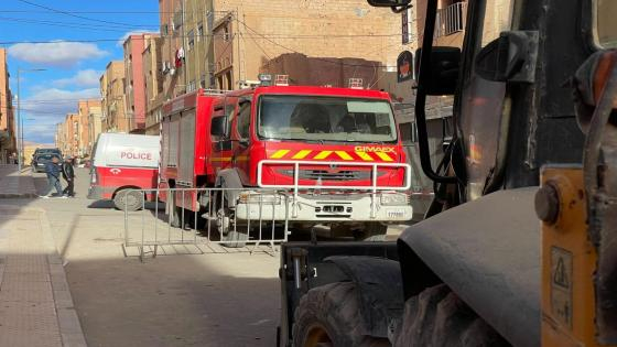 الرشيدية | انهيار منزل طيني مهجور يودي بحياة شخص