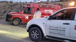 الدريوش | ثلاثة مصابين جراء إنقلاب سيارة إسعاف