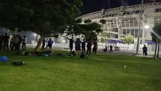 عقب خسارتهم أمام أياكس طنجة | لاعبي الريف الحسيمي يبيتون بالعراء بعد تخلي المكتب المديري عنهم