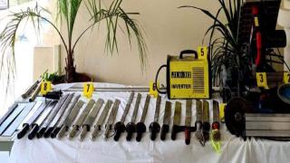 فاس | توقيف 41 شخصا يشتبه في تورطهم في صناعة أسلحة ” المشرملين ” + صور