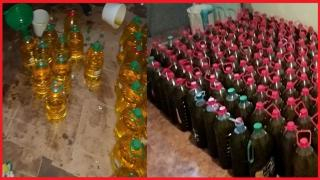 تازة | تورط 08 أشخاص في إعداد زيوت مغشوشة وحجز 3700 لتر منها
