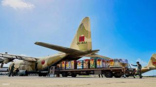 بتعليمات ملكية سامية | توزيع مساعدات إنسانية لفائدة سكان غزة ومدينة القدس الشريف برا + صور