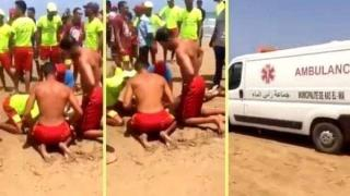 من ضمنهم شاب جرسيفي | مصـ.ـرع 05 أشخاص غـ.ـرقا بشاطئ رأس الما نواحي الناظور