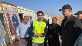 إقليم جرسيف | عامل الإقليم يتفقد سير أشغال تقوية الطريق الجهوية رقم 504 المؤدية لجماعة الصباب