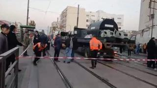 الدار البيضاء | قتـ.ـيلان وعدد من الجـ.ـرحى في اصـ.ـطدام شاحنة بمحطة ترامواي