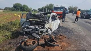 تمارة | قتيل ومصابة إثر إصطدام بين دراجة نارية وسيارة