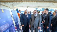سلا | الملك يطلق أشغال إحداث منصة المخزون والإحتياطات الأولية لجهة الرباط