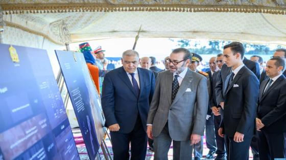 سلا | الملك يطلق أشغال إحداث منصة المخزون والإحتياطات الأولية لجهة الرباط