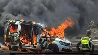 الحسيمة | إعداد “طاجين” يتسبب في احتراق سيارة بشاطئ “تلا يوسف”