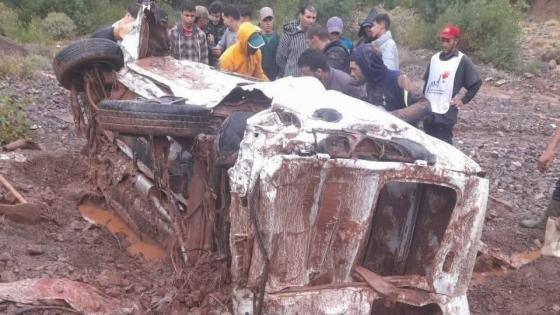 إقليم الحوز | فيضانات جارفة تودي بحياة راعي غنم بـ”إيمكدال”