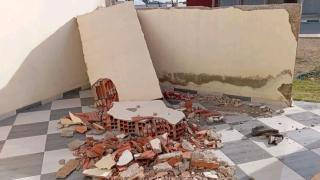 إقليم جرسيف | رياح عاتية تخلف خسائر مادية كبيرة بصاكة