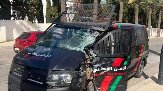 طنجة | حادثة سير بالحي الإداري تخلف إصابة 7 أمنيين