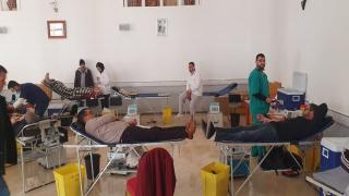 جرسيف | جمعية البركة لموظفي وزارة الأوقاف والشؤون الإسلامية تنظم حملة للتبرع بالدم في نسختها 03 + صور