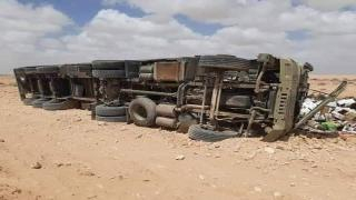 مؤلم | مصرع 5 جنود مغاربة على الأقل إثر إنقلاب شاحنة عسكرية ضواحي السمارة + صور