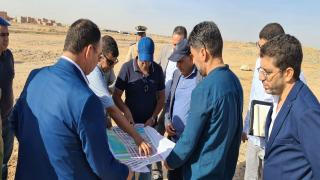 جرسيف | عامل الإقليم في زيارة تفقدية لمشروع إعادة إيواء ساكنة حمرية + صور