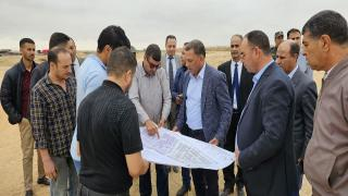 جرسيف | عامل الإقليم يشرف على زيارة تفقدية لمشروع إعادة إيواء ساكنة حمرية + صور