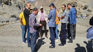 إقليم جرسيف | عامل الإقليم يشرف على زيارة تفقدية لورش سد تاركا اومادي + صور