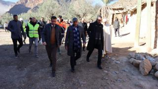 جرسيف | عامل الإقليم يشرف على زيارة تفقدية لعدد من المشاريع بجماعة رأس لقصر + صور