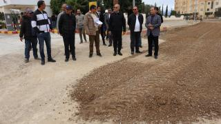 جرسيف | عامل الإقليم يزور ميدانيا مشروع التأهيل الحضري في شطره الثالث