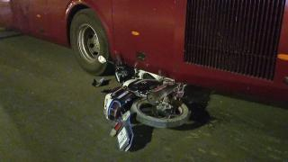 جرسيف | إصابة شاب إثر حادث إصطدام بين حافلة مسافرين ودراجة نارية