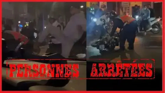 الدارالبيضاء | توقيف 3 أشخاص اعتدوا على شرطي وحاولوا سرقة دراجته