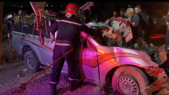 الجديدة | شاحنة تسحق سيارة “بيكوب” مخلفة مصرع سائقها