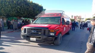 جرسيف | حادث سير يصيب شيخا تسعينيا قرب ساحة بئر أنزران