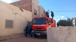 إقليم جرسيف | الوقاية المدنية تخمد حريقا إندلع بمنزل بـ”سيدي بنجعفر”