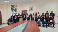 جرسيف | مديرية التعليم تكرّم الجمعيات الرياضية المشاركة بمهرجان الزيتون