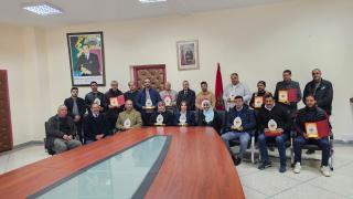 جرسيف | مديرية التعليم تكرّم الجمعيات الرياضية المشاركة بمهرجان الزيتون