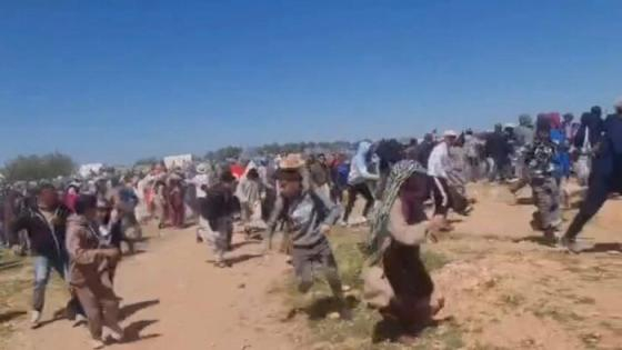 قلعة السراغنة | إصابات في صفوف القوات العمومية خلال مواجهات لتنفيذ حكم قضائي