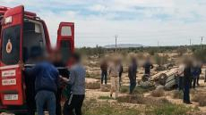 جرسيف | انقلاب سيارة بطريق صاكة يرسل ستينياً إلى المستعجلات