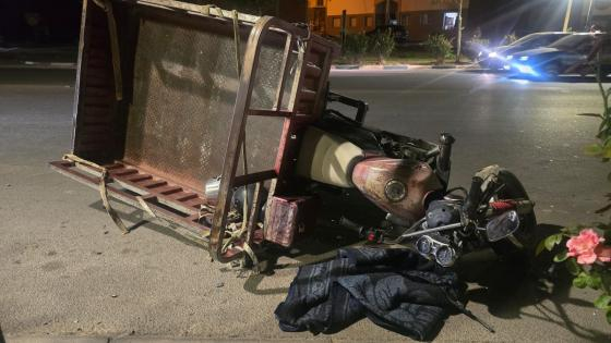جرسيف | مُصاب في اصطدام بين “تريبورتور” و”رونو 5″