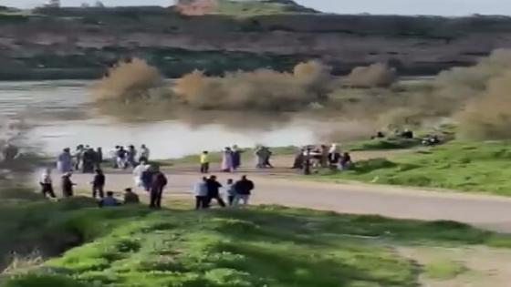 إقليم الفقيه بن صالح | غرق زوجين جرفتهما السيول أثناء عبور قنطرة